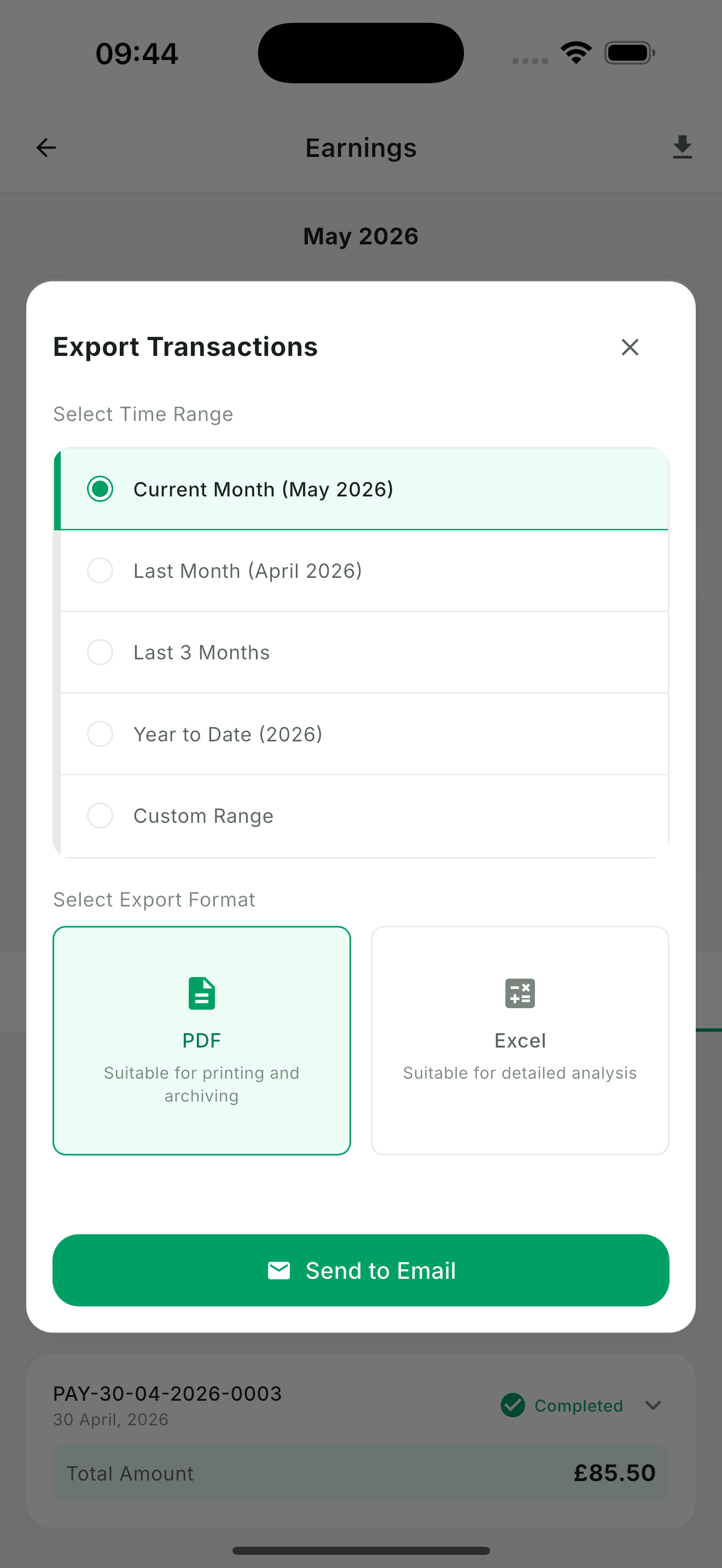 Coach Financial Reports